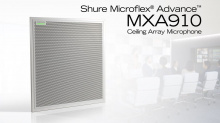 Микрофонный массив Shure MXA910B-60CM