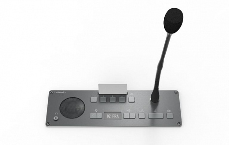 Врезной пульт председателя Televic Confidea F-CIV Врезной пульт председателя Televic Confidea F-CIV