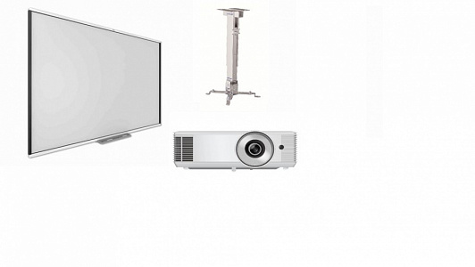 Интерактивная доска SMART SBM777V с проектором EXD101W и креплением DSM-2L Интерактивная доска SMART SBM777V с проектором EXD101W и креплением DSM-2L