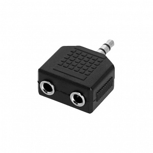 Y-образный адаптер Adam Hall K4AYMF3MM3 Y-образный адаптер Adam Hall K4AYMF3MM3