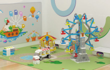 КОМПЛЕКТ КОНСТРУКТОРСКОГО УГОЛКА BOTZEES CONSTRUCTION CORNER PLAYSETS 