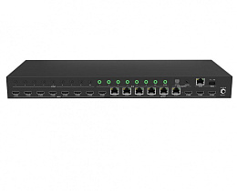 Матричный коммутатор + 6 HDBT ресивер Digis MABT-88L-2K 