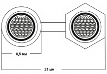 Готовый акустический кабель Van den Hul The D-352 Hybrid 2х2,5м с разъемами BERRI "банан". Цвет: коричневый