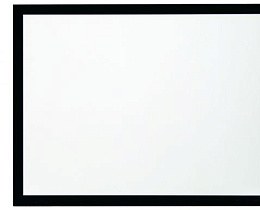 Экран на раме Kauber Frame Velvet Cinema, 136” 16:9 WOVEN, плетеное акустически прозрачное полотно, область просмотра 169x300 см., размер по раме 185х316 см.