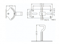 Инсталляционное крепление для акустических систем FDB Audio CMB-S