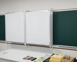 Рельсовая система PolyGlide Boards Slide МОНО-2 для ЖК/ИД 65/75; КР 230 (Р-маркер; Н-мел)