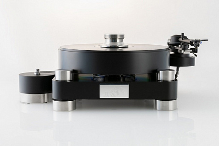 Transrotor MASSIMO NERO with two motors, Transrotor TRA 9/2.1 12" black and MC Figaro. Виниловый проигрыватель 