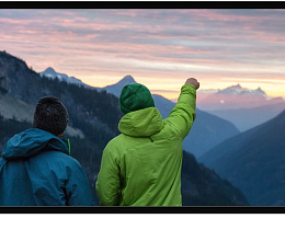 Экран на раме CIMA FF Stewart 150" 16:9 187x332 Tiburon G4 Gray (0,8)