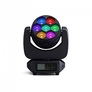 Поворотная голова типа Wash 7х40Вт - Exell Lighting EXLWASH740