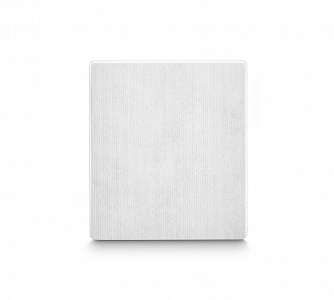 Встраиваемая акустическая система M&K Sound IW150 в корпусе. Металлический прямоугольный гриль под покраску. Цвет: Белый.