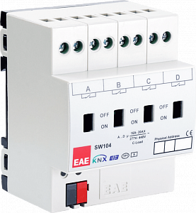 Релейный актуатор KNX EAE SA104