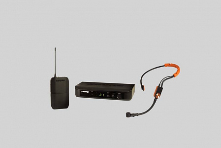 Радиосистема с головным микрофоном Shure BLX14E/SM31. Радиосистема с головным микрофоном Shure BLX14E/SM31.