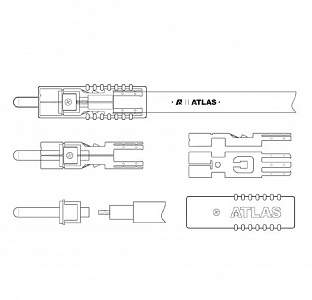 Цифровой кабель Atlas Hyper Achromatic RCA S/PDIF - 1.50m RCA-RCA