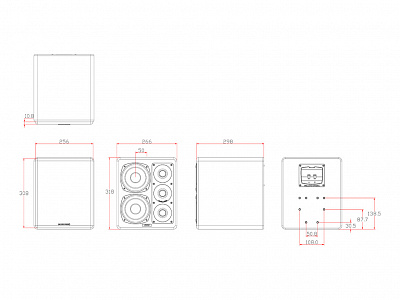 Мониторные акустические системы Miller & Kreisel® S150. Правый/Центр. Цвет: Матовый черный Мониторные акустические системы Miller & Kreisel® S150. Правый/Центр. Цвет: Матовый черный