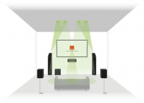 Полочная/настенная акустическая система DALI ALTECO C-1. Цвет: Орех [WALNUT]